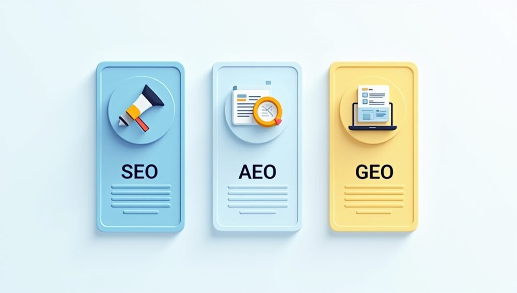 The Future of SEO, AEO, and GEO